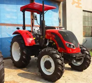 Large Power High Quality 120hp Agricultural Equipment Farm Machine Tractor With Disc Harrow Farm Implements Price