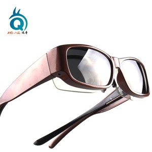 logotipo personalizado gafas de sol <span class=keywords><strong>wayfarer</strong></span> de mate marco ajuste sobre gafas - Product Image 1