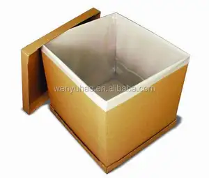 PE HDPE Clear Plastic gusseted poly bags Gaylord Box Liners Bin Liner Bag pallet covers