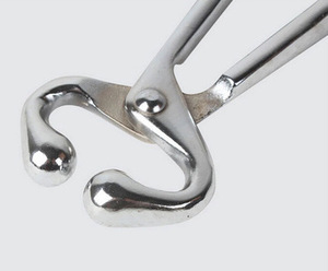 Flexible/práctico Tabique Clicker Clara redonda de Acero inoxidable En Forma de <span class=keywords><strong>toro</strong></span> Nariz Anillo <span class=keywords><strong>con</strong></span> cadena - Product Image 3