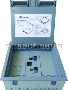 Sistemas <span class=keywords><strong>de</strong></span> Cajas Eléctricas para Piso Elevado, Caja <span class=keywords><strong>de</strong></span> Salida Empotrada Bajo el Piso - Product Image 6