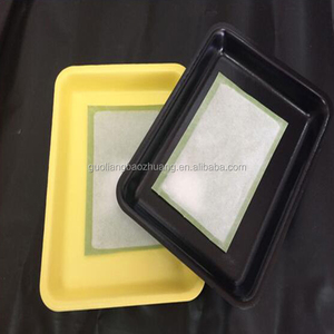 Bandejas de espuma de poliestireno para fruta y carne, embalaje al vacío con/sin almohadillas absorbentes - Product Image 2