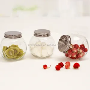 6 Oz Glass Penny Candy Jar Cookie Jar, Lọ Lưu Trữ Thực Phẩm, 3 Miếng (180ML)