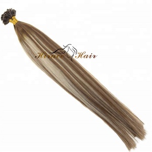 OEM, extension de cheveux brésiliens blonds avec pointe, couleurs mélangées avec piano - Product Image 2