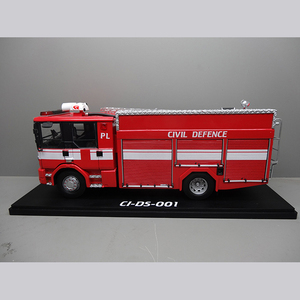 <span class=keywords><strong>Camion</strong></span> <span class=keywords><strong>de</strong></span> pompiers d'aéroport en métal à l'échelle 1/32 pour garçons, avec fonctions d'éclairage et <span class=keywords><strong>de</strong></span> son, idéal pour l'affichage - Product Image 1