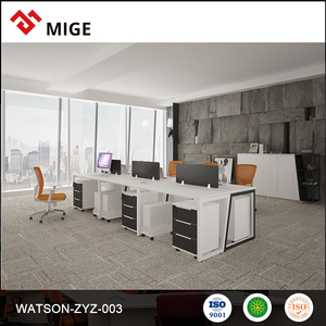 Estación de trabajo de oficina de área abierta de 8 plazas sala de <span class=keywords><strong>muebles</strong></span> hechos en china - Product Image 2