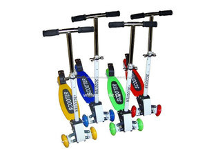 patinete con 3 ruedas para los niños y adultos Se puede regular la altura - Product Image 4
