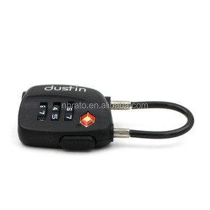 <span class=keywords><strong>Pas</strong></span> <span class=keywords><strong>cher</strong></span> <span class=keywords><strong>TSA</strong></span> En Plastique Personnalisable Approuvé Câble <span class=keywords><strong>Cadenas</strong></span> - Product Image 4