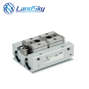 Mesin aktuator pneumatik Mini sistem akutasi pneumatik S MC kualitas tinggi Gripper udara profil rendah seri MHF2 MHF2-8D - Product Image 2