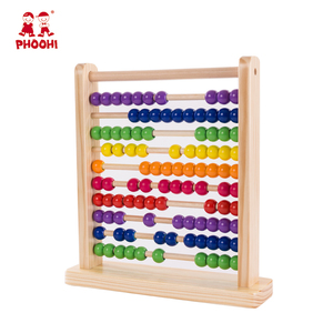 Niños Aprendizaje Temprano bebé perlas matemáticas contando Ábaco de Madera Juguetes para los niños - Product Image 2