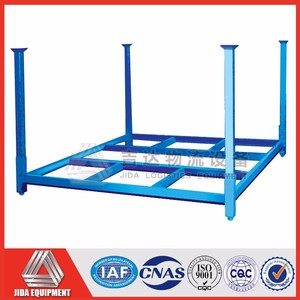 Pliable empilage un cadre palettes de poste chevalets pour vente royaume-uni - Product Image 3