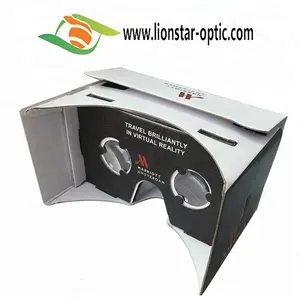 ชุดหูฟัง <span class=keywords><strong>VR</strong></span> แว่นตา3D กระดาษแข็งเสมือนจริงสำหรับสมาร์ทโฟน - Product Image 1