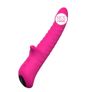S-HANDE Wholesale G-spot Vibrators Silicone Dildo Charge Adult Sex Toy Supplies Clit Pussy vibrator for female
