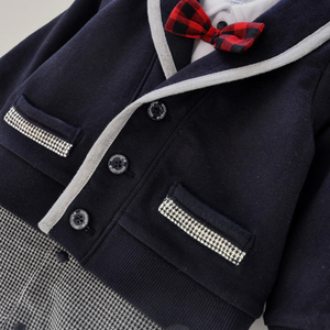 Conjunto de Dos Piezas para Bebé, Mono de Primavera y Otoño, Ropa de Bebé para Niño, Algodón, Ropa para Recién Nacido - Product Image 4