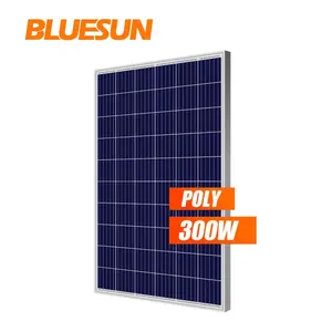 Bluesun 5BB solar panel 280 wp 300Wp Poly pv module 280 wp for solar system 300watt poly solar panel