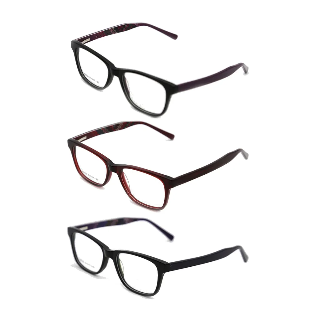 Wholesale eyeglass lenses eyewear frames Vintage Acetate optical glasses eyeglass frame