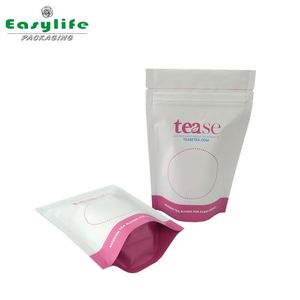 Plástico mate burlan empty Stand Up ziplock bolsa de té bolsa - Product Image 4