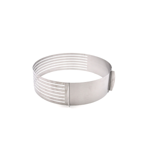Thép Không Gỉ Có Thể Điều Chỉnh Cắt Lát Đẹp Bánh Nướng Khuôn Bánh Ring - Product Image 2