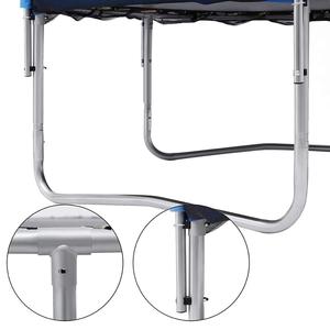 Baoxiang 8ft Trampolin dengan Keamanan Bersih dan Lampu Dalam Ruangan Melompat Trampolin - Product Image 2