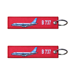 Bán buôn thêu móc chìa khóa, tùy chỉnh chuyến bay thêu Keychain - Product Image 1