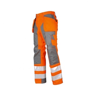 100% Poliestere Abbigliamento Da Lavoro Lavoro Uomo Pantaloni Nastro Riflettente Cargo Pantaloni Da Lavoro ad alta visibilità gilet per <span class=keywords><strong>bambini</strong></span> - Product Image 1