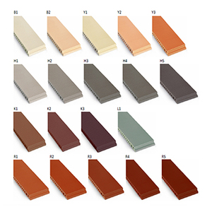 D18 18 millimetri di spessore argilla ceramica terracotta facciata pannello esterno tenda rivestimento della parete di piastrelle - Product Image 5