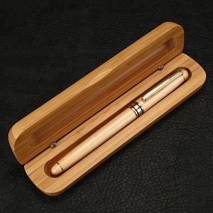 Jx-mq321 di Alta qualità personalizzati in legno intagliato penna set per il regalo logo personalizzato di lusso calligrafia penna stilografica in legno - Product Image 6