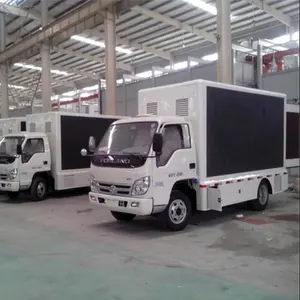 Camion publicitaire mobile LED de petite taille FOTON Forland, écran numérique, camion de diffusion télévisuelle - Product Image 1