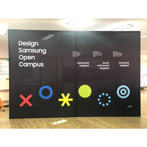 10 'thẳng seg <span class=keywords><strong>EXPO</strong></span> <span class=keywords><strong>Pop</strong></span> <span class=keywords><strong>Up</strong></span> Modular Backdrop vải favoshow hiển thị biểu ngữ đứng triển lãm thương mại triển lãm gian hàng - Product Image 2