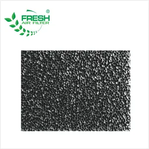 Granular Activated carbon foam filter for ventilation dust removal deodorization carbon active filter