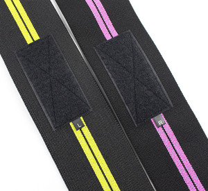 Thấp MOQ 7 Màu Sắc Biểu Tượng Tùy Chỉnh Chất Lượng Cao Tập Thể Dục Dây Đeo Cổ Tay Với Vòng Ngón Tay Cái Cử Tạ Hỗ Trợ Niềng Răng Cổ Tay Kết Thúc Tốt Đẹp - Product Image 6