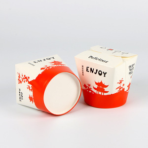 SENCAI commercio all'ingrosso su ordinazione di stampa usa e getta da asporto patatine fritte di imballaggio scatola di carta - Product Image 4