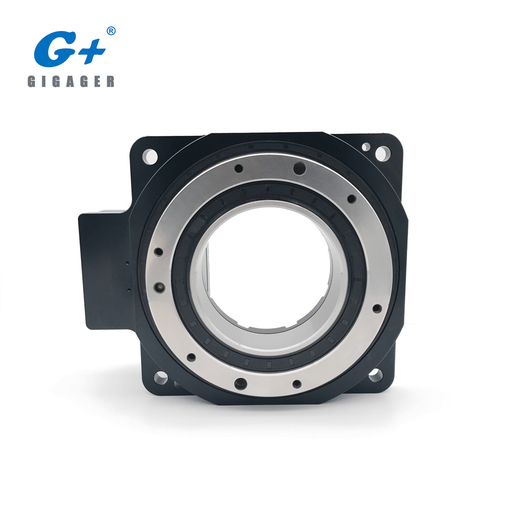 Custom Stable multi function performance hollow rotary table with right angle reducer with high efficiency