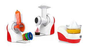 Bộ Xử Lý Thực Phẩm Mini 150W Với Máy Làm Kem Và Máy Làm Salad Và Máy Ép Trái Cây Cirtus Bộ Xử Lý Thực Phẩm Đa Chức Năng - Product Image 5