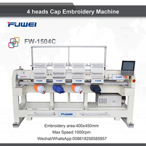 Máquina de Bordar Computarizada Fuwei de <span class=keywords><strong>4</strong></span> <span class=keywords><strong>Cabezas</strong></span> para Bordar Gorras y Camisetas, <span class=keywords><strong>Precio</strong></span> de Máquina de Bordar <span class=keywords><strong>Tajima</strong></span> - Product Image 3