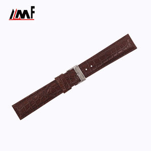 Nouvelle mode européenne multi couleur multi taille brillant veau en relief alligator Grain plomb motif montre-bracelet bracelet interdiction - Product Image 5