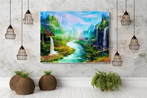 Kit de <span class=keywords><strong>peinture</strong></span> diamant 5D Paysages Naturels, Art de la <span class=keywords><strong>peinture</strong></span> diamant DIY, Artisanat artistique, <span class=keywords><strong>Peinture</strong></span> murale - Product Image 2