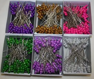 72 TRIPLE PERLE Hut pins