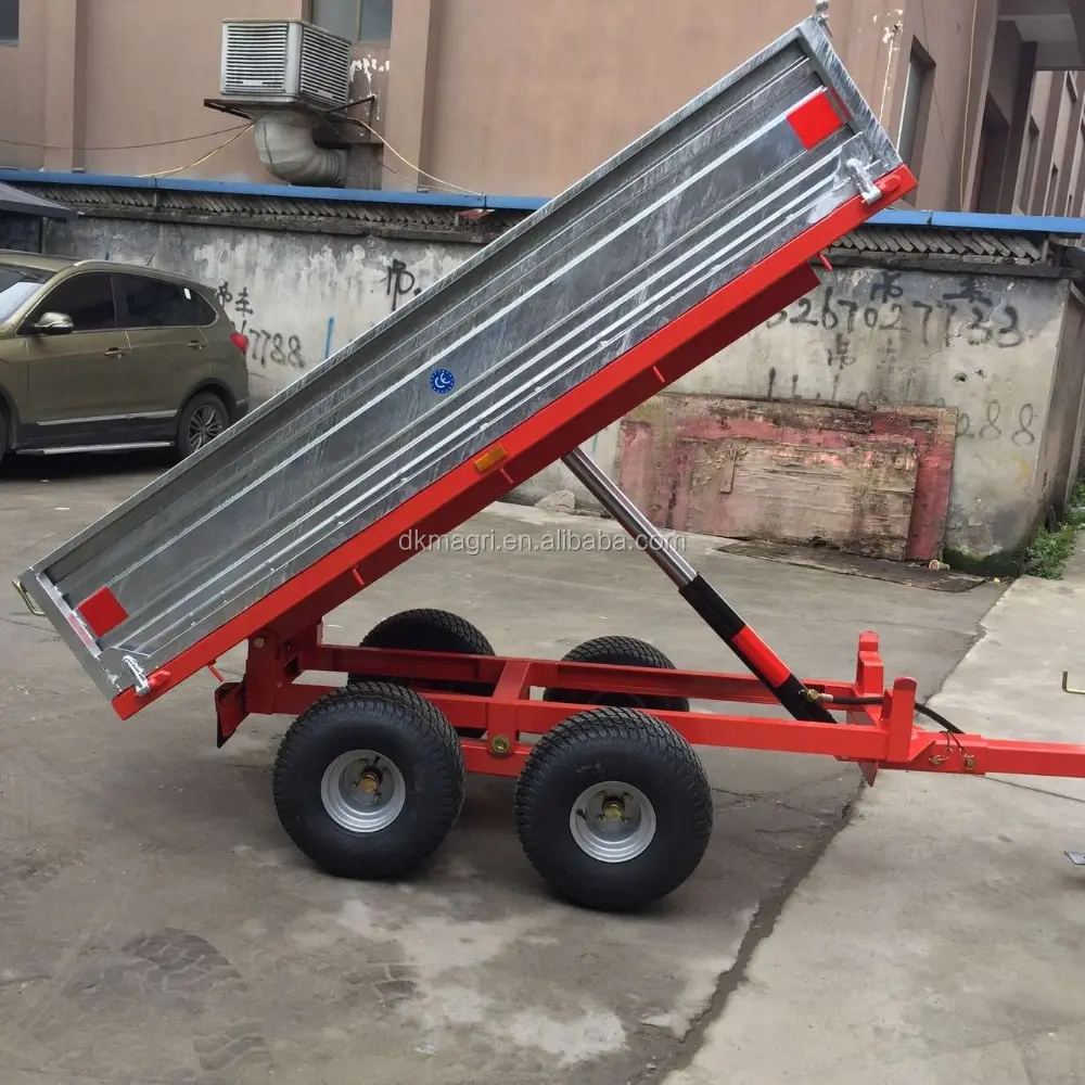 Landbouwtractor Hydraulische Tipping Trailer