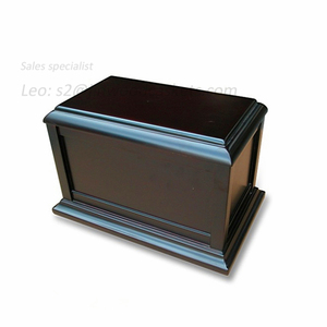 Antiguo barata de cremación urna <span class=keywords><strong>can</strong></span> como de madera tallada urnas para mascotas - Product Image 1