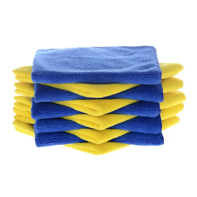 24 Pcs Een Pack Softtextile Microfiber Handdoek Voor Car Cleaning 16*16 "Microfiber Handdoek