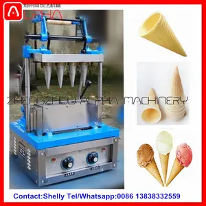 Ice cream cone wholesale /ice cream cone mold/waffle cone maker