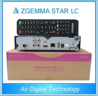 Nouveau récepteur satellite et lecteur multimédia DVB-C à un tuner ZGEMMA-STAR LC FTA mis à jour, système d'exploitation Linux, Full HD 1080P à prix d'usine