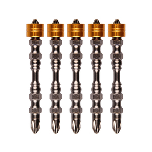 <span class=keywords><strong>Puntas</strong></span> de Destornillador Magnéticas Dobles PH2 de 65 mm de Largo, SONGQI, Punta de Destornillador Magnética de Doble Cabeza con Bobinas, Vástago Hexagonal, CN;GUA - Product Image 1