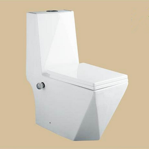 Керамический туалетный столик в форме алмаза со встроенным биде - Product Image 2