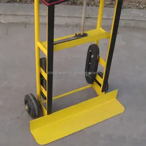 200kg heavy duty aparelho de escalada da escada de aço carrinho de mão com roda de ferro