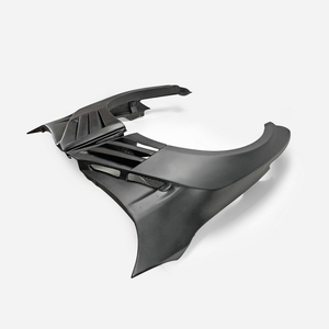 สำหรับ Nissan GTR R35 2013 Ver VA สไตล์ FRP ด้านหน้า Fender ไฟเบอร์กลาส Louver Fin - Product Image 4