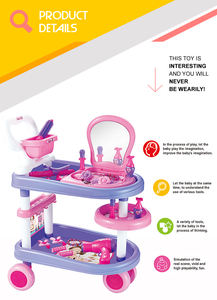 Ensemble <span class=keywords><strong>de</strong></span> chariot <span class=keywords><strong>de</strong></span> beauté pour <span class=keywords><strong>jeux</strong></span> <span class=keywords><strong>de</strong></span> rôle, jouets roses, <span class=keywords><strong>maquillage</strong></span> pour filles, <span class=keywords><strong>jeux</strong></span> <span class=keywords><strong>de</strong></span> déguisements - Product Image 2