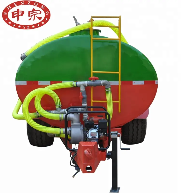 Tanques de água para montagem de reboque, equipamentos agrícolas