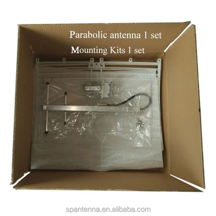 ABS 1.2GHzグリッドパラボラアンテナ1100-1200MHz屋外高利得15dbi